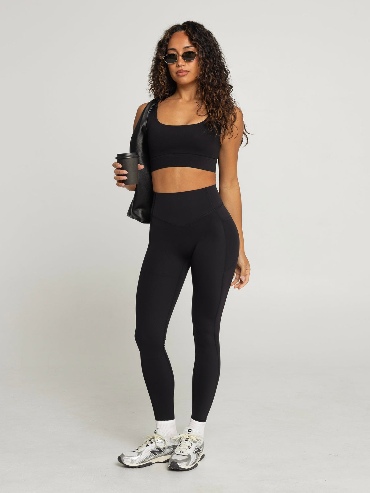 UNIFORM POCKET LEGGINGS - BLACK