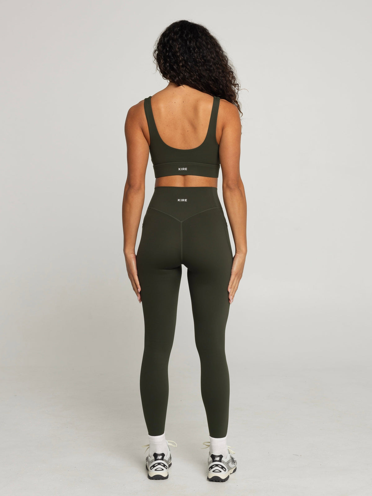 UNIFORM POCKET LEGGINGS - FOREST