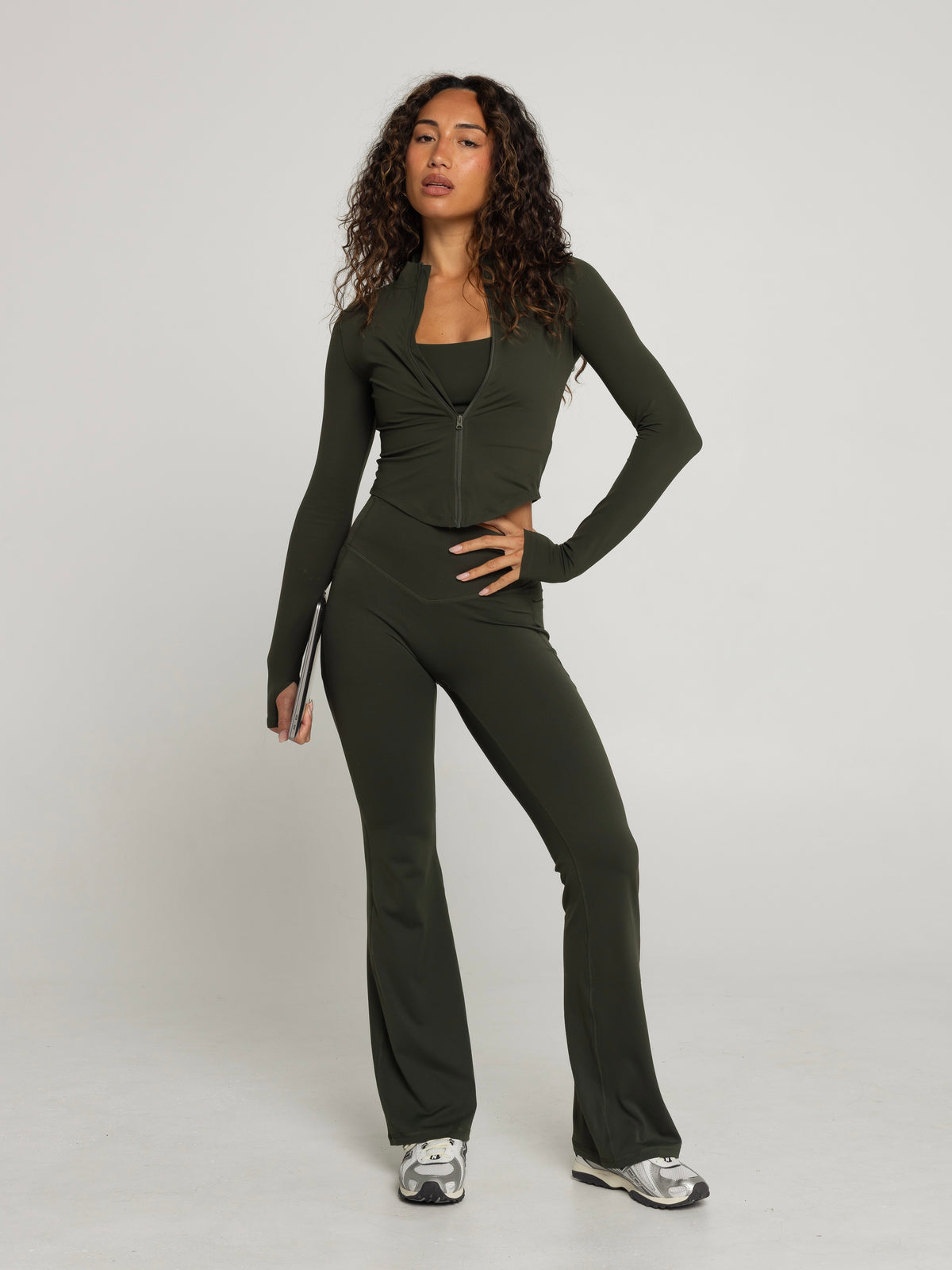 UNIFORM ZIP JACKET - FOREST