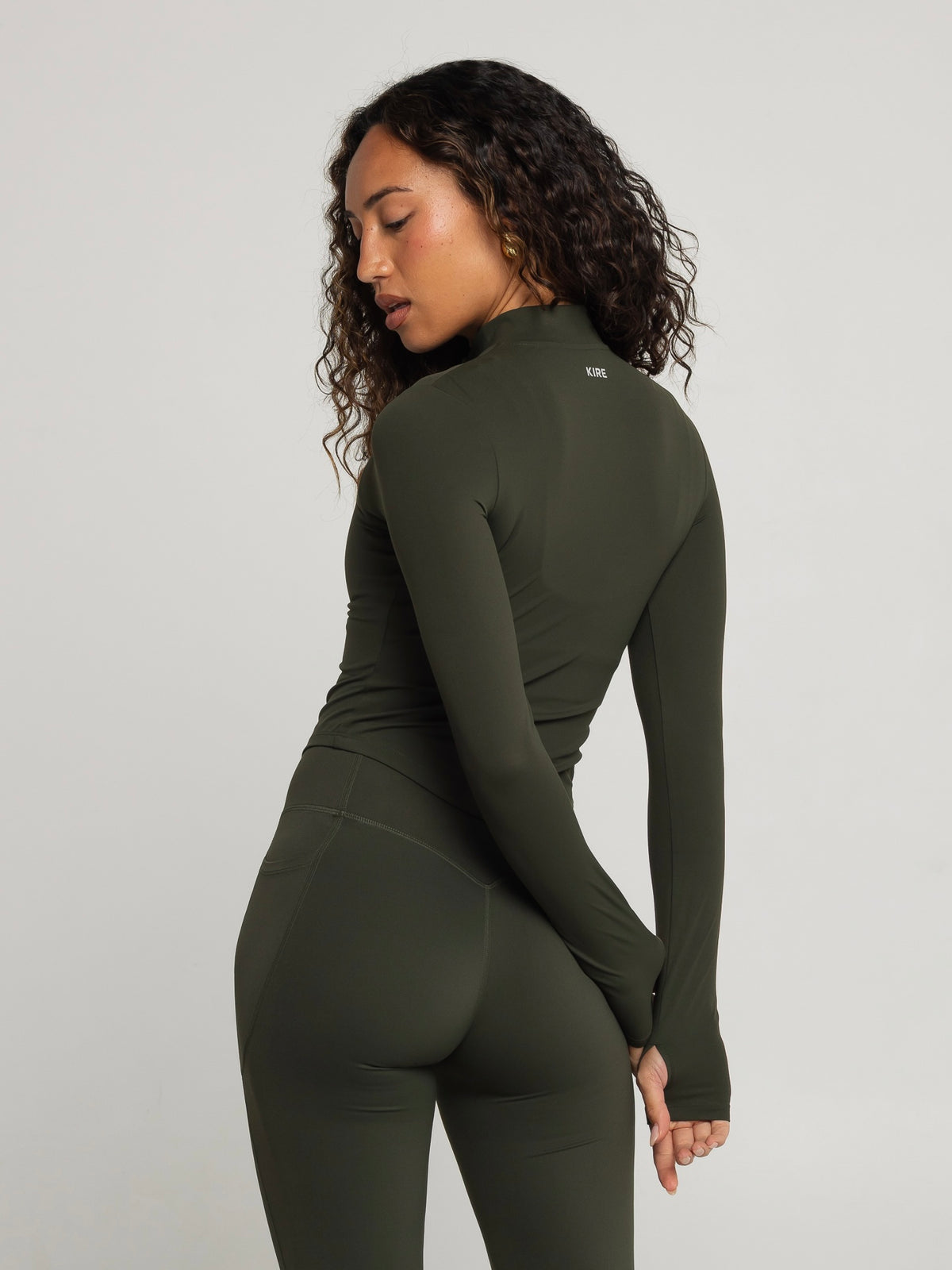 UNIFORM ZIP JACKET - FOREST