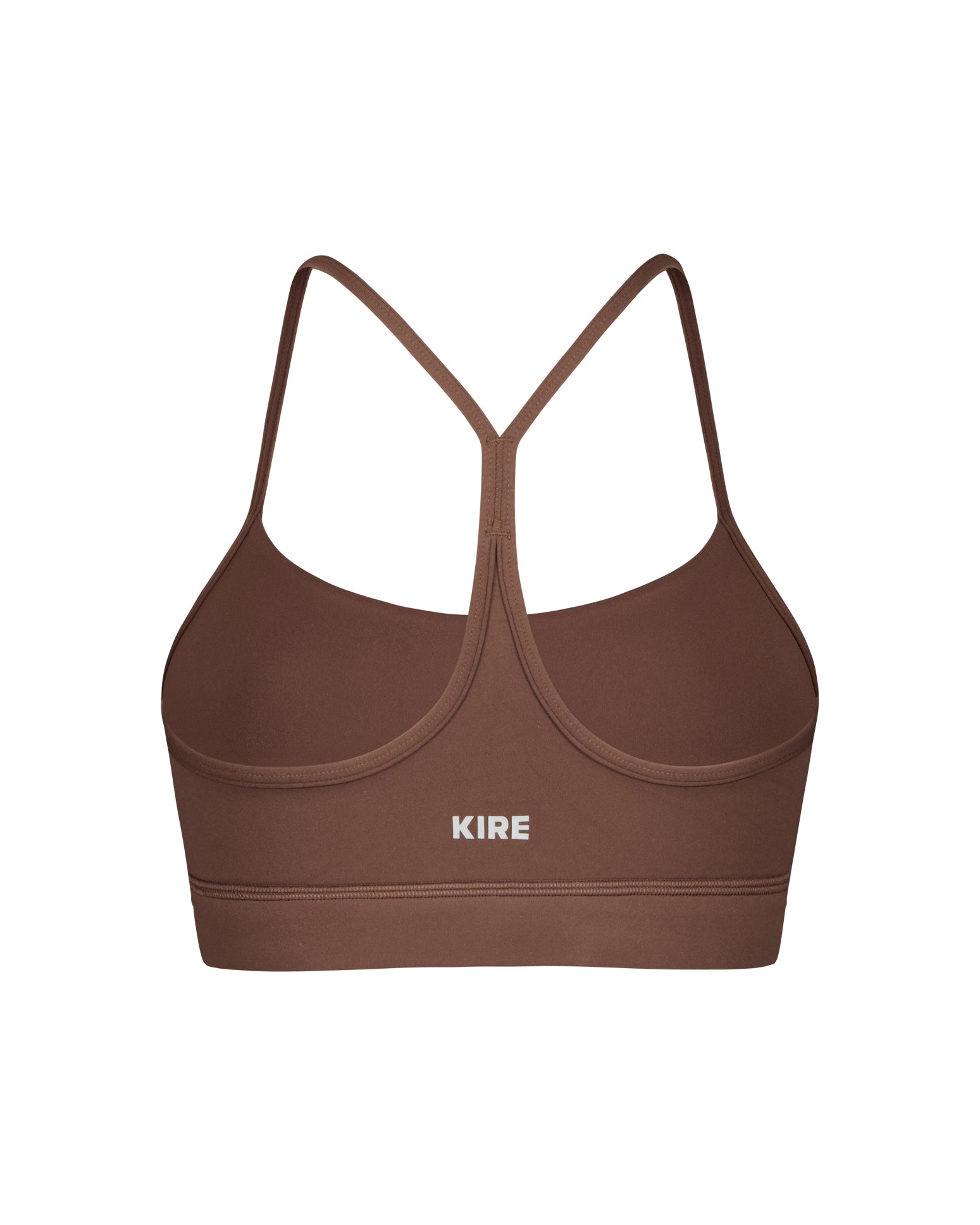Sportluxe Y-Back Sports Bra - Chocolate
