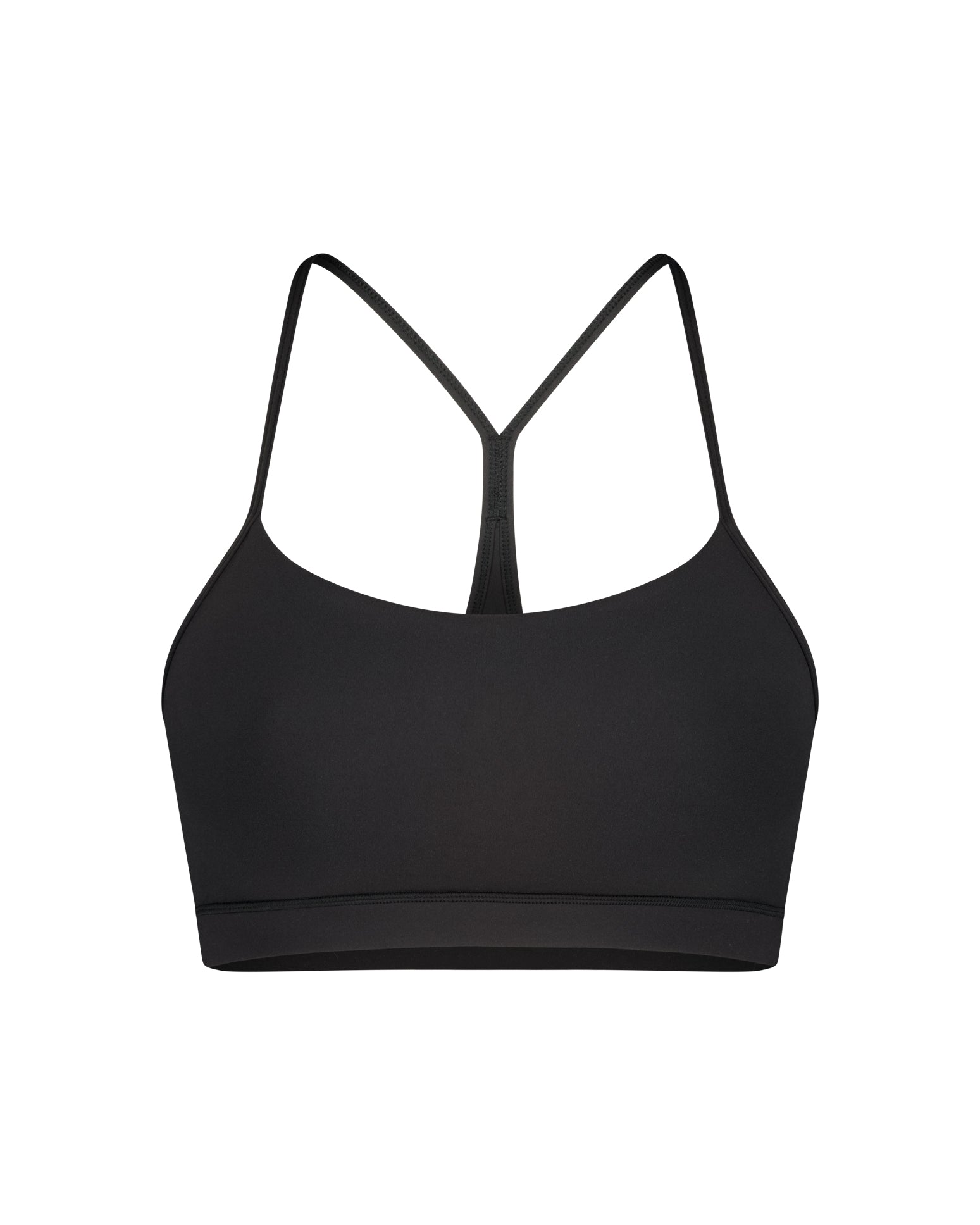 Sportluxe Y-Back Sports Bra - Black