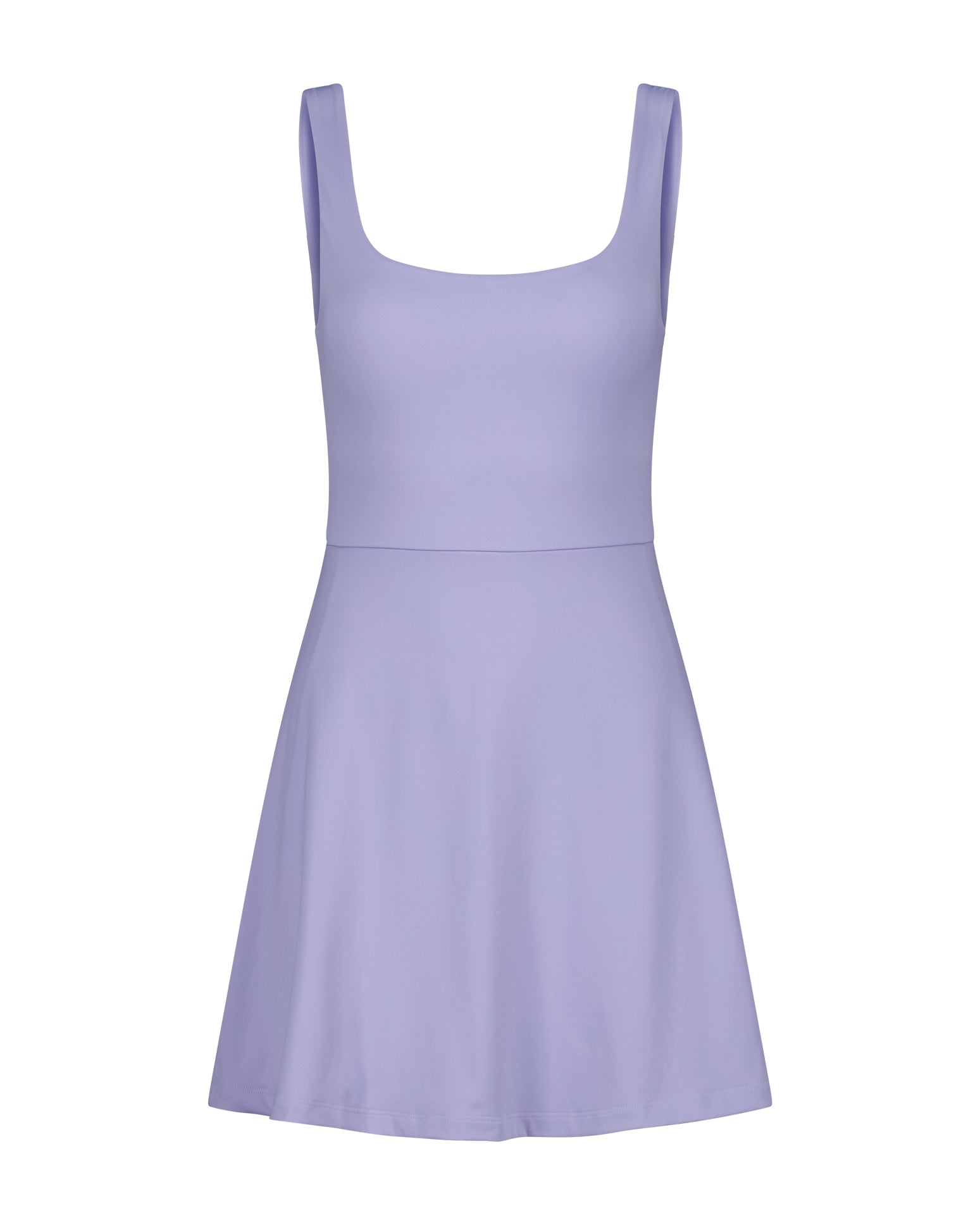 ULTIMATE SQUARE NECK DRESS - LAVENDER