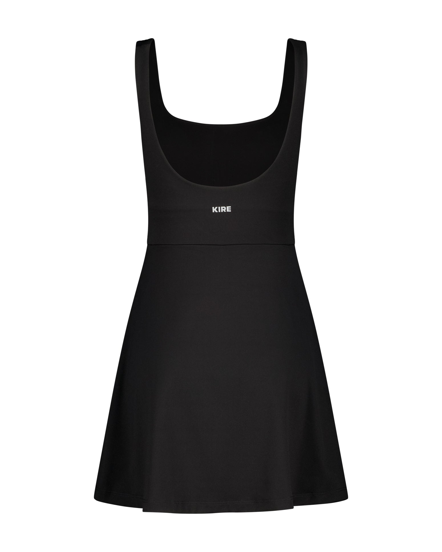 ULTIMATE SQUARE NECK DRESS - BLACK